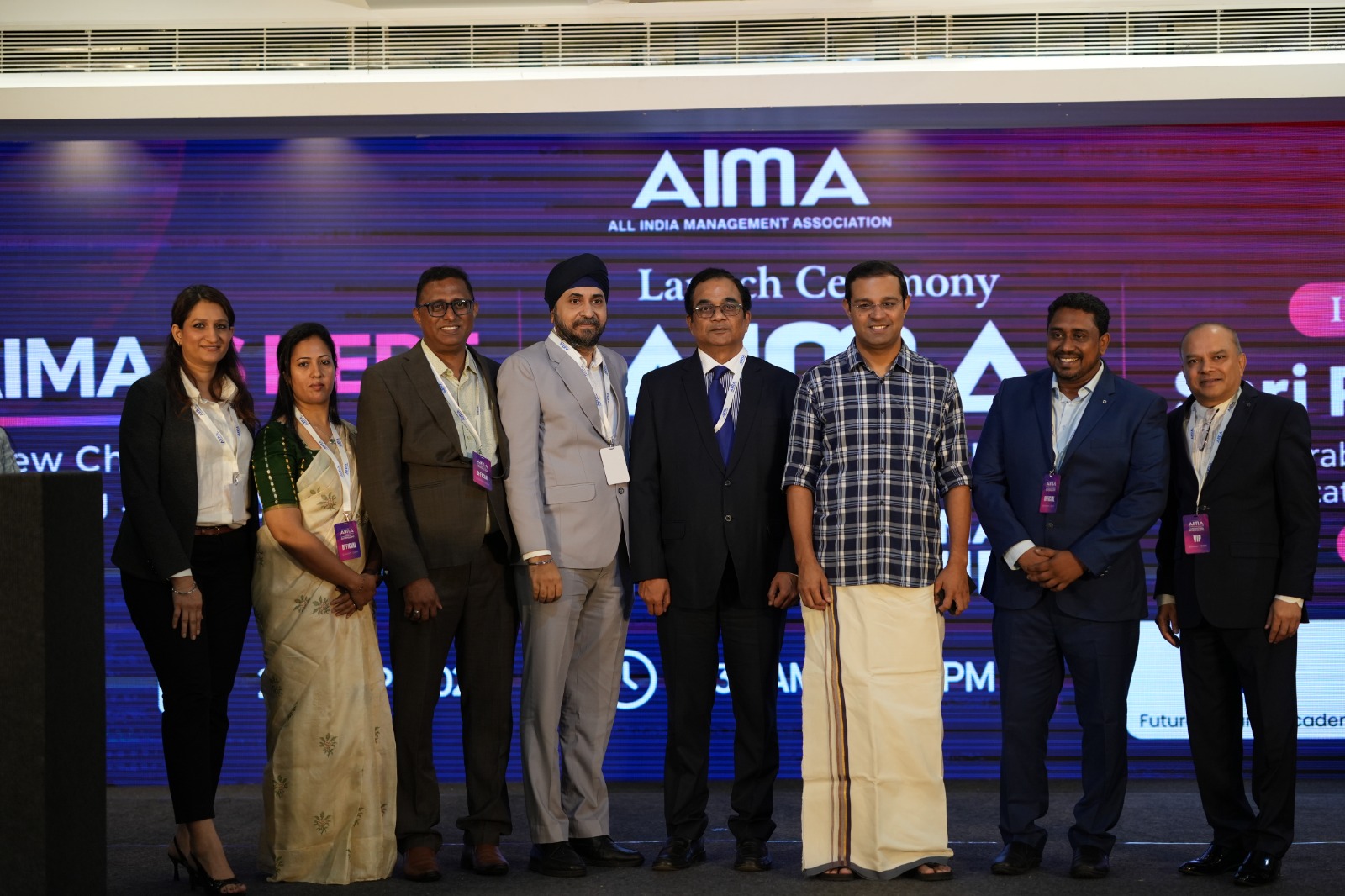 AIMA സ്കിൽ പ്രോഗ്രാമുകളുടെയും അന്താരാഷ്ട്ര ഇന്റേൺഷിപ്പിന്റെയും സംസ്ഥാനതല ഉദ്ഘാടനം ആലുവയിൽ നടന്നു 
